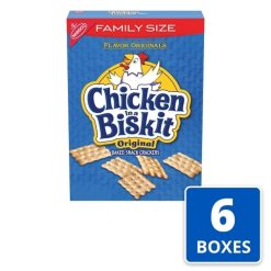 Chicken In A Biskit Crackers, 7.5 Ounces, 6 Packs Per Case | SKU: 555883 | UPC: 044000030500