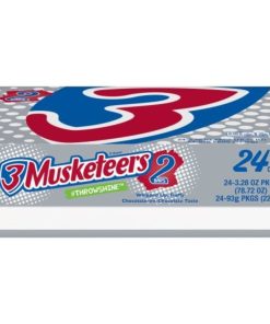 3 Musketeers Multi Piece King Size Chocolate Candy Bar, 3.28 Ounces, 144 Per Case | SKU: 556788 | UPC: 040000246039
