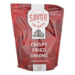 Savor Imports Crispy Fried Onions, 24 Oz (Pack of 6) | SKU: 705170 | UPC: 684476058385