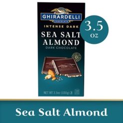 Ghirardelli Intense Dark Sea Salt Soiree Chocolate Bar, 3.5 Ounces, 12 Per Case | SKU: 546960 | UPC: 747599611759