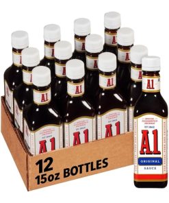 A.1. Original Steak Sauce Bottle, 15 Ounce, 12 Per Case | SKU: 375943 | UPC: 054400000108 | GTIN: 10054400000105
