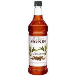 Monin Cinnamon Flavor Syrup, 1 Liter, 4 Per Case | SKU: 431735 | UPC: 383370612920