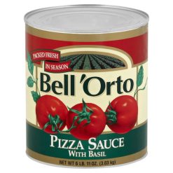 Bell Orto Sauce Pizza With Basil, 107 Ounce, 6 Per Case | SKU: 342794 | UPC: 013000570602