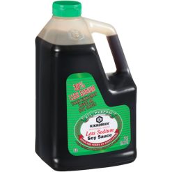Kikkoman Less Sodium Soy Sauce, .5 Gallon - 6 Per Case | SKU: 563496