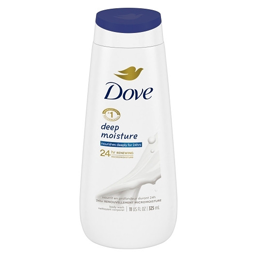 Dove Deep Moisture Body Wash, 11 Ounce, 6 Per Case