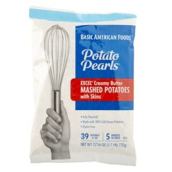 Basic American Foods Potato Excel Creamy Butter With Skins, 28.2 Ounce, 12 Case
