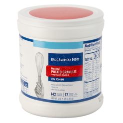 Basic American Foods Mashed Potato Granules, 5.31 Pounds - 6 Cans Per Case