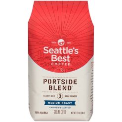 Seattle s Best Portside Blend Ground Coffee, 12 Ounce, 6 Per Case
