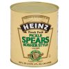 Heinz Dill 74 Count Pickle Spear Bulk, 6.99 Fluid Ounce, 6 Per Case