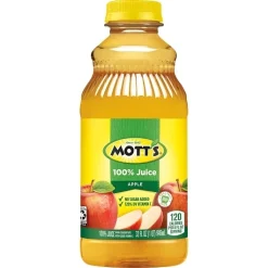 Motts 100% Apple Juice, 32 Fluid Ounce, 12 Per Case