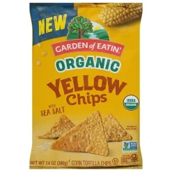 Garden Of Eatin Salted Yellow Chips, 14 Ounce, 12 Per Case