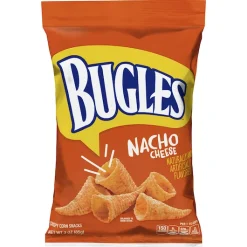 Bugles Nacho Cheese Flavor, 3 Ounces, 6 Per Case