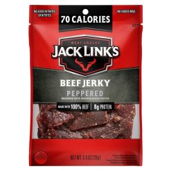 Jack Link s Peppered Beef Jerky, 0.9 Ounces, 48 Per Case