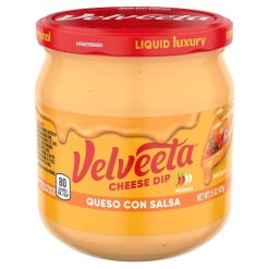 Velveeta Queso Con Salsa Cheese Sauce, 15 Ounce, 12 Per Case