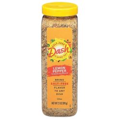 Dash Lemon Pepper Seasoning, 21 Ounce, 6 Per Case