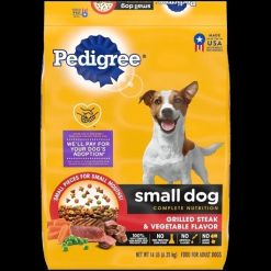 Pedigree Small Dog Steak Vegetable, 14 Pound