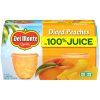 Del Monte Yellow Clingstone Peaches Diced In 100% Juice, 16 Ounce, 6 Per Case