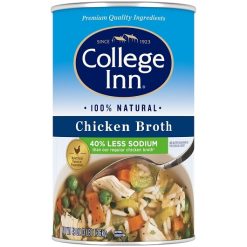 College Inn Low Sodium Chicken Broth, 48 Ounce, 12 Per Case