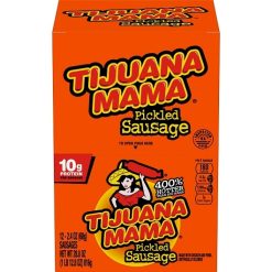 Penrose Pickled Sausage Tijuana Mama, 2.4 Ounce, 12 Per Pack, 6 Per Case