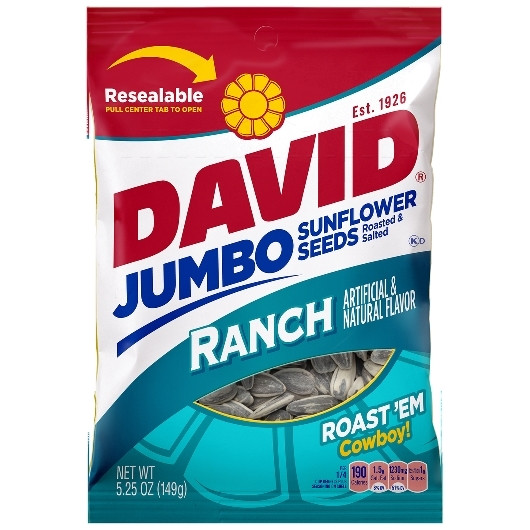 Conagra David Ranch Sunflower Seed, 5.25 Ounce