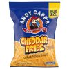Andy Capp Cheddar Fries Unpriced Display Ready, 8 Ounce, 8 Per Case