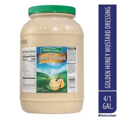 Hidden Valley Golden Honey Mustard Dressing Bulk, 1 Gallon, 4 Per Case