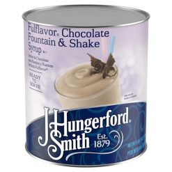 Jhs Chocolate Fountain & Shake Syrup, 96 Ounces, 6 Per Case