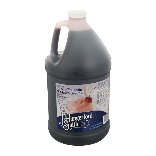 Jhs Cherry Fountain And Shake Syrup, 1 Gallon, 4 Per Case