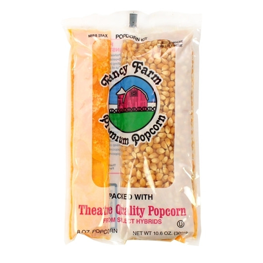 Fancy Farms Miniature Maxi Kit Popcorn, 10.6 Ounce, 24 Per Case