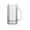 Libbey 12 Ounce Paneled Clear Glass Beer Mug, 12 Per Case