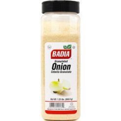 Badia Granulated Onion, 1.25 Pound, 6 Per Case