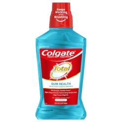 Colgate Total Gum Health Clean Mint Mouthwash, 16.9 Fluid Ounces, 6 Per Case