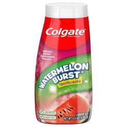 Colgate 2-In-1 Kids Watermelon Toothpaste, 4.6 Ounce, 12 Per Case