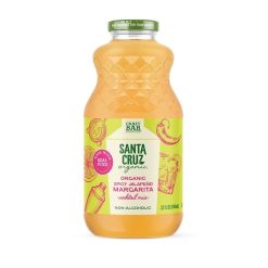 Santa Cruz Organic Organic Spicy Jalapeno Margarita Non Alcoholic Mix, 32 Fluid Ounce, 6 Per Case