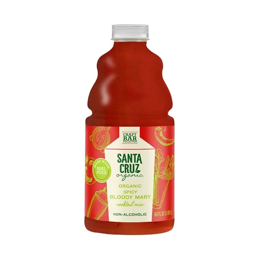 Santa Cruz Organic Organic Spicy Bloody Mary Non Alcoholic Mix, 64 Fluid Ounce, 8 Per Case