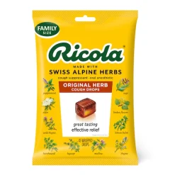 Ricola Original Herbed Cough Drops, 45 Count, 6 Per Pack, 6 Per Case
