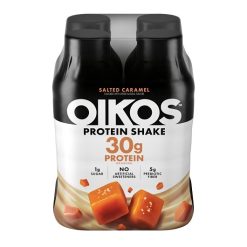 Oikos Ready To Drink Salted Caramel Protein Shake, 48 Fluid Ounce, 3 Per Case