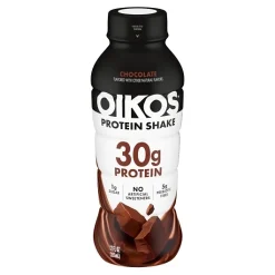Oikos Ready To Drink Chocolate Protein Shake, 12 Fluid Ounce, 12 Per Case