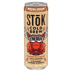 Stok Mocha Energy Coffee, 11 Fluid Ounce, 12 Per Case