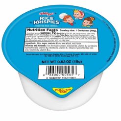 Kellogg Rice Krispies Cereal, 0.62 Ounce, 96 Per Case
