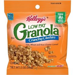 Kellogg Low Fat Granola Cereal, 2 Ounce, 48 Per Case