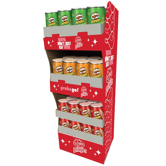 Pringles Grab & Go Sour Cream & Onion Potato Crisp, 48 Count