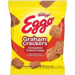 Kellogg s Eggo Graham Crackers Cinnamon French Toast, 1.76 Ounce, 100 Per Case