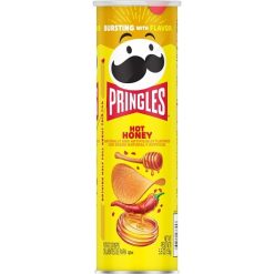 Pringles Hot Honey Potato Crisps Chips, 5.5 Ounce, 14 Per Case