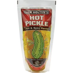 Van Holten s Large Hot Pickle Hot & Spicy, Packed In A Pouch - 12 Per Case