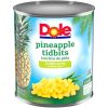 Dole Choice Pineapple Tidbits In Light Syrup, 106 Ounce, 6 Per Case