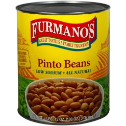 Furmanos Lsan Pinto Beans, 108 Ounce, 6 Per Case