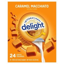 International Delight Caramel Macchiato Coffee Creamer Single Serve, 24 Fluid Ounce, 6 Per Case