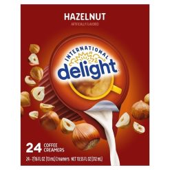 International Delight Hazelnut Creamer Single Serve, 10.56 Fluid Ounce, 6 Per Case