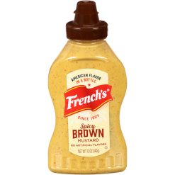 Frenchs Deli Style Spicy Brown Mustard, 12 Ounce, 12 per Case